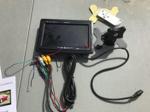 Camera and Monitor parts in box